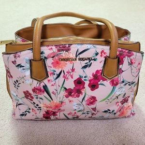 Christian Siriano Floral Shoulder Bag